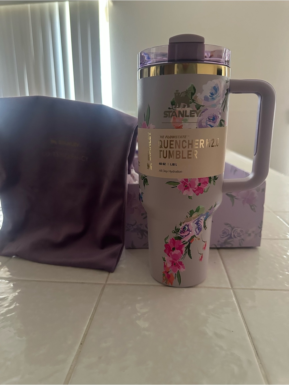 🌸 Stanley x LoveShackFancy 40oz Quencher H2.0 🌸